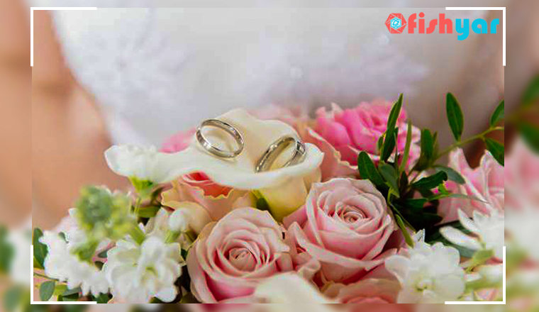 خرید گل و حلقه ازدواج - ofishyar